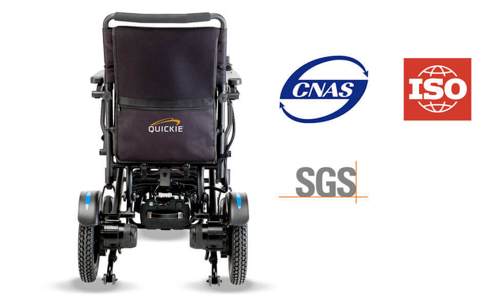 silla de ruedas eléctrica plegable Q50 R